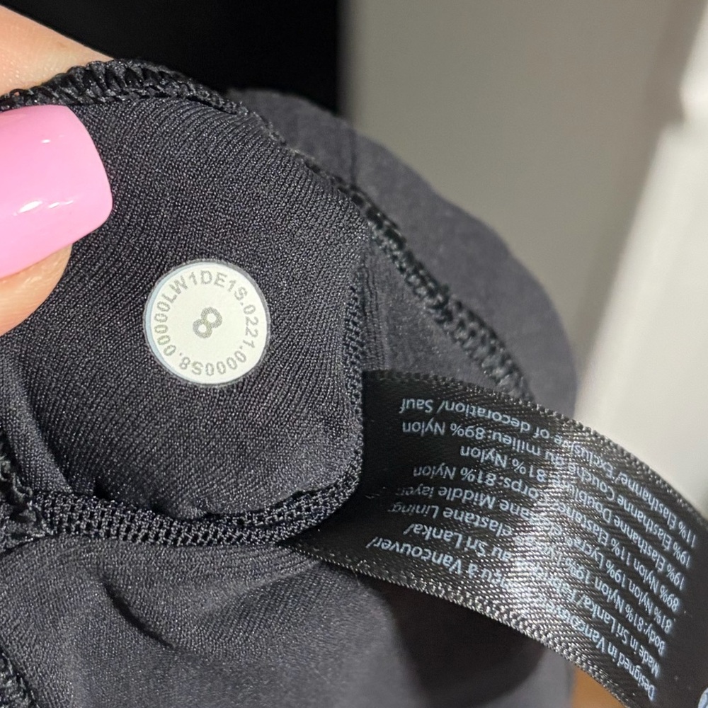 Lululemon Align Tank Top-Jewel Emboss Black - Picture 5 of 5